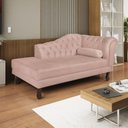 Ver imagem 1 de Diva Recamier Dora 160cm Lado Esquerdo Rosa Rosê
