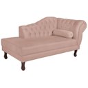Ver imagem 2 de Diva Recamier Dora 160cm Lado Esquerdo Rosa Rosê