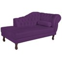 Ver imagem 2 de Diva Recamier Dora 160cm Lado Esquerdo Roxo