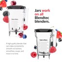 Ver imagem 3 de Blendtec Classic 575 Blender com Jarras Wildside+ e Fourside - Preto