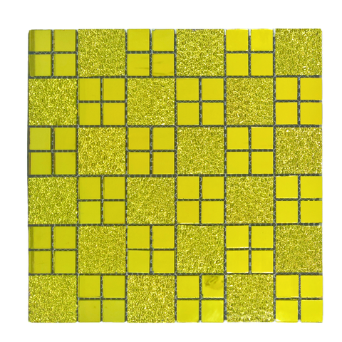 Pastilha Adesiva Vidro Decoração Banheiro Cozinha Gold 2