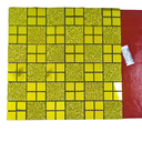 Ver imagem 7 de Pastilha Adesiva Vidro Decoração Banheiro Cozinha Gold 2