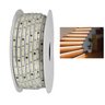 Fita Led Smd 3000k 127v 100 Metros Perfil Fita Dupla Face Plug Conector Sanca Gesso Recepçao Sala Qu - 1