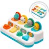 Brinquedo Infantil Sensorial Buba Zoo 4 Botões Interativos - 1