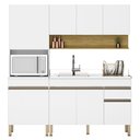 Ver imagem 1 de Cozinha Modulada 3 Pecas Balcao Pia 3023 Line Supremo Cp Freijo Ktp