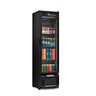 Refrigerador Vertical de bebidas e laticínios GRV-23 LB PR All Black Frost Free com gás ecoló - 1
