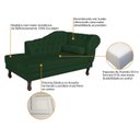 Ver imagem 6 de Diva Recamier Dora 185cm Lado Esquerdo Suede