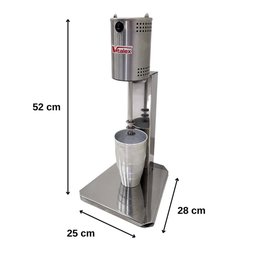 Batedor de Milk Shake Vitalex Industrial 127V BMS-110 - 5