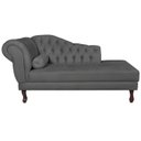 Ver imagem 4 de Diva Recamier Dora 130cm Lado Direito Cinza Escuro