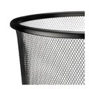 Ver imagem 3 de Lixeira de Metal Aramado para Escritório 10 Litros Preta - Tn Office