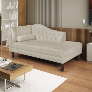 Diva Recamier Dora 160cm Lado Direito Linho