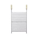 Ver imagem 1 de Grelha para Churrasqueira Moeda de Inox 40x50 Perfil Galvanizado