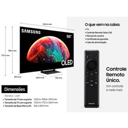 Smart TV OLED 4K UHD 55 Polegadas Samsung 4 HDMI 2 USB 144hz QN55S90CAGXZD - 6