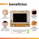 Ver imagem 5 de Painel para Tv até 75 Polegadas 2,15m Led 2 Portas Kai Dj Móveis