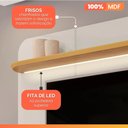 Ver mais imagens de Painel para Tv até 75 Polegadas 2,15m Led 2 Portas Kai Dj Móveis