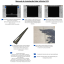Ver mais imagens de Ralo Linear Estreito Infinito para Piscinas 5x50 Inox Cola Piso Discreto