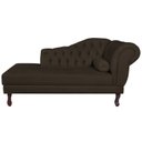 Ver imagem 4 de Diva Recamier Dora 130cm Lado Esquerdo Marrom
