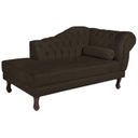 Ver imagem 2 de Diva Recamier Dora 130cm Lado Esquerdo Marrom