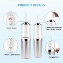Ver imagem 2 de Irrigador Bucal Portátil Prova D Agua Limpeza Oral Dental Power Floss Otimo P Implante - Verde