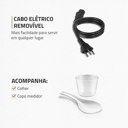 Panela de Pressão Elétrica Digital 5l Mondial 900w 110v - 4