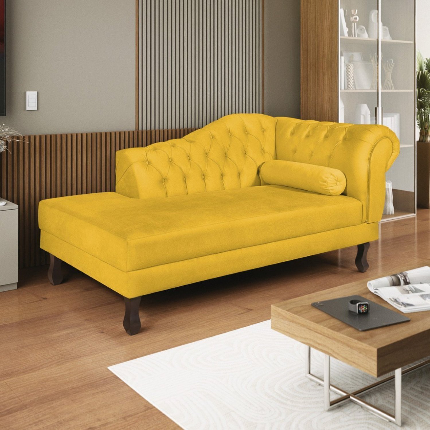 Diva Recamier Dora 140cm Lado Esquerdo Corano - 1