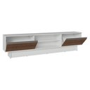 Ver imagem 6 de Rack para TV até 80 Polegadas 218 cm 2 Portas Branco/Rustic Glamy Madesa