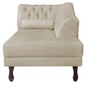 Ver imagem 5 de Diva Recamier Dora 130cm Lado Direito Bege