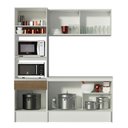 Ver imagem 6 de Cozinha Compacta Madesa Topazio Pop com Armário, Balcão e Tampo Branco/Rustic
