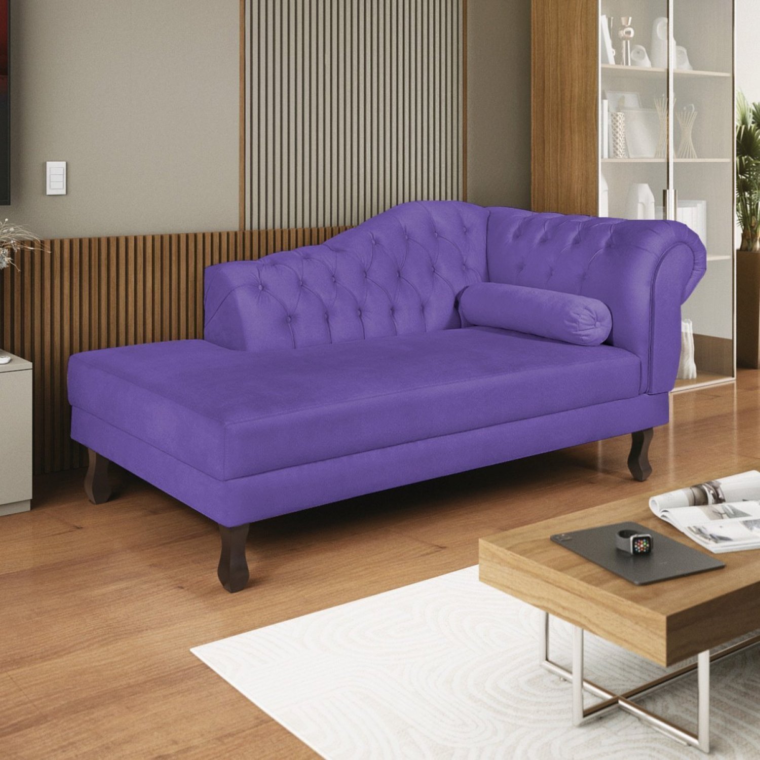 Diva Recamier Dora 160cm Lado Esquerdo Corano - 1