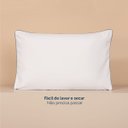 Ver imagem 6 de Kit 2 Fronhas Linea 50cm X 70cm Micropercal 200 Fios - Cinza - 100% Poliéster