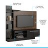 Estante Home Tv 50 Pol. Completo 165 X 155 Cm Mdp Castanho 0633 Menu - 2