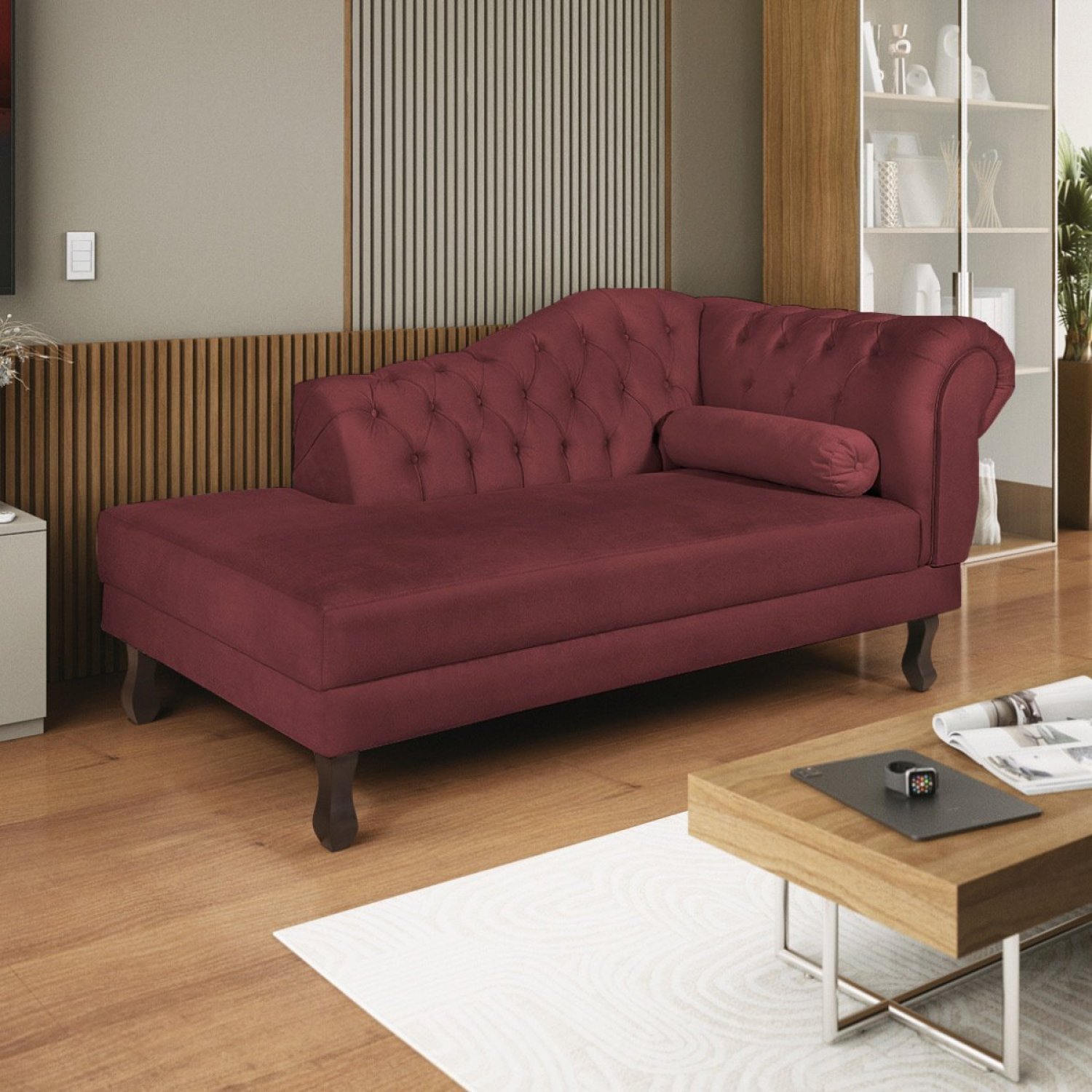 Diva Recamier Dora 185cm Lado Esquerdo Corano - 1
