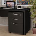 Ver imagem 1 de Gaveteiro Volante Para Escritório 2 Gavetas e Gaveta Para Pasta