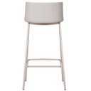 Ver imagem 5 de Kit 4 Banquetas Ipanema Média Fratini 86,50 cm (altura) em Polipropileno Base em Aço Nude