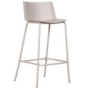 Ver imagem 3 de Kit 4 Banquetas Ipanema Média Fratini 86,50 cm (altura) em Polipropileno Base em Aço Nude