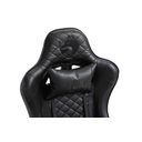 Ver imagem 6 de Cadeira Gamer Fox Racer Extreme C565 com Almofadas Reclinável Descanso de Braço - Preto