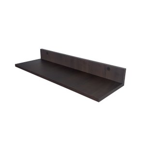 Kit 2 Prateleiras Simples - Carvalho Ebano - 800 X 80 X 200