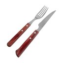 Ver imagem 1 de Jogo de Talheres para Churrasco Pollywood BBQ 12 Peças - Home Style