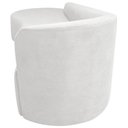 Ver imagem 7 de Recamier Curvo Orgânico 180cm 3 Lugares Lado Esquerdo para Sala de Estar Bouclé Paris Branco