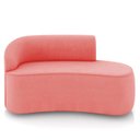Ver imagem 3 de Sofá 2 Lugares 140cm Wendi e Poltrona Steve Suede Rosê I01 - Mpozenato