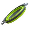 Escorredor Macarrao Silicone Verde Dobravel 30 Cm Vapor Legumes Verduras Cozinha - 5