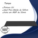 Ver imagem 2 de Tampo Para Balcao 120cm 9300 Preto Mobbs