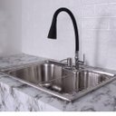 Ver imagem 1 de Kit Cuba Gourmet para Cozinha Aço Inox 304 + Torneira + Acessórios