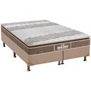 Ver imagem 1 de Cama Box Queen: Colchão Ortopédico Probel D33/EP Guarda Costas Próintense Plus + Base CRC Suede Clea