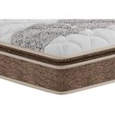 Ver imagem 4 de Cama Box Queen: Colchão Ortopédico Probel D33/EP Guarda Costas Próintense Plus + Base CRC Suede Clea