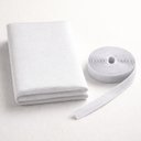 Ver imagem 1 de Tela Mosquiteira para Janela com Velcro Autoadesivo Kit 3 Peças Recortável