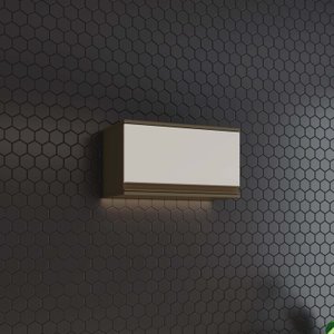 Armário Aéreo 1 Porta Basculante 60cm 100% MDF Aurora Espresso Móveis