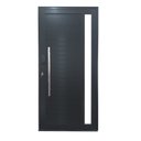 Ver imagem 2 de Porta Pivotante de Alumínio 210 x 100cm com Visor e Fechadura Digital Linha 30  Abertura Direita