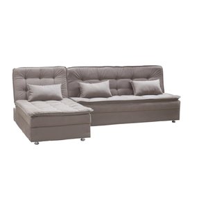 Sofá Cama Reclinável com Chaise Penelope