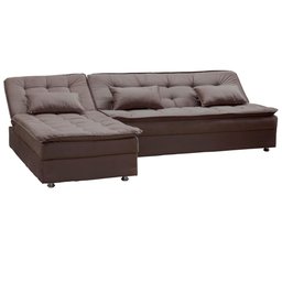 Sofá Cama Reclinável com Chaise Penelope - 2